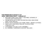 iDEAL Side Downdraft Paint Spray Booth Canopy Plenum Kit - Image 4