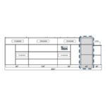 iDEAL Semi and Side Downdraft Paint Booth 48" Extension Panel Kit