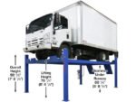 Atlas Platinum PVL14 ALI Four Post Lift + RJ7 Rolling Jacks Combo - Image 3