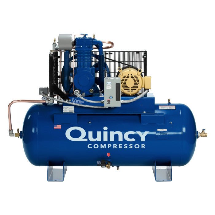 qt-7.5_max_horizontal_01 Quincy 471CS80HCBM QT-7.5 Max Reciprocating Air Compressor - Image 1