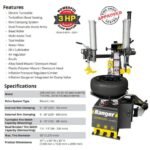 Ranger R980DP Tire Changer + LS45DS Wheel Balancer + Weights Combo - Image 3