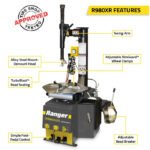 Ranger R980XR Tire Changer + LS45DS Wheel Balancer + Weights Combo - Image 3