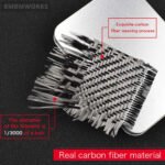 Real Carbon Fiber Interior Door Handle Cover Trim Honda Accord 9th 2013-2017 - Image 5