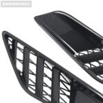 Rear Side Body Vent Cover Trim Carbon Fiber Chevrolet Corvette C7 2014-2018 - Image 6