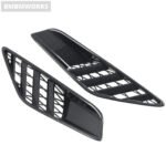 Rear Side Body Vent Cover Trim Carbon Fiber Chevrolet Corvette C7 2014-2018 - Image 4