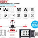 Autel CVALDW Commercial Vehicle ADAS Lane Departure Warning Tablet Package