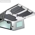 Roof Hardtop Sound Deadener Headliner Hinges Heat Insulation Jeep Wrangler JK 12 - Image 4