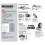 Rotary R150 2D Automatic Wheel Balancer - Image 4