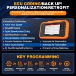 LAUNCH X431 Creader Elite 2.0 OBD2 Scanner - Full System Bidirectional Diagnostic Tool for BMW Benz Audi GM - Image 8