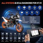iCarsoft MT V6 Ktm Motorcycle Scan Tool Full System Scanner Lifetime Updates - Image 2