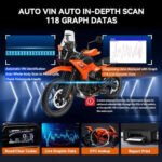 iCarsoft MT V6 Ktm Motorcycle Scan Tool Full System Scanner Lifetime Updates - Image 6