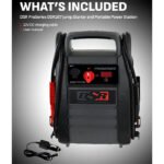 Schumacher DSR167 ProSeries 2250A 12V Jump Starter Power Station - Image 5
