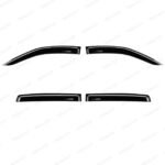 Side Door Visor Window Visor Deflectors FORD RANGER 2022-2023 RAPTOR SPORT T9