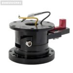 Steering Wheel Black Quick Release Tilt System JDM Race/Racing AF-CA15003 - Image 4