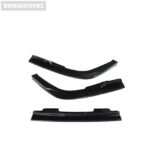 Subaru Impreza WRX Front Splitter Carbon Gloss Black Hawkeye 2006 2007 - Image 4