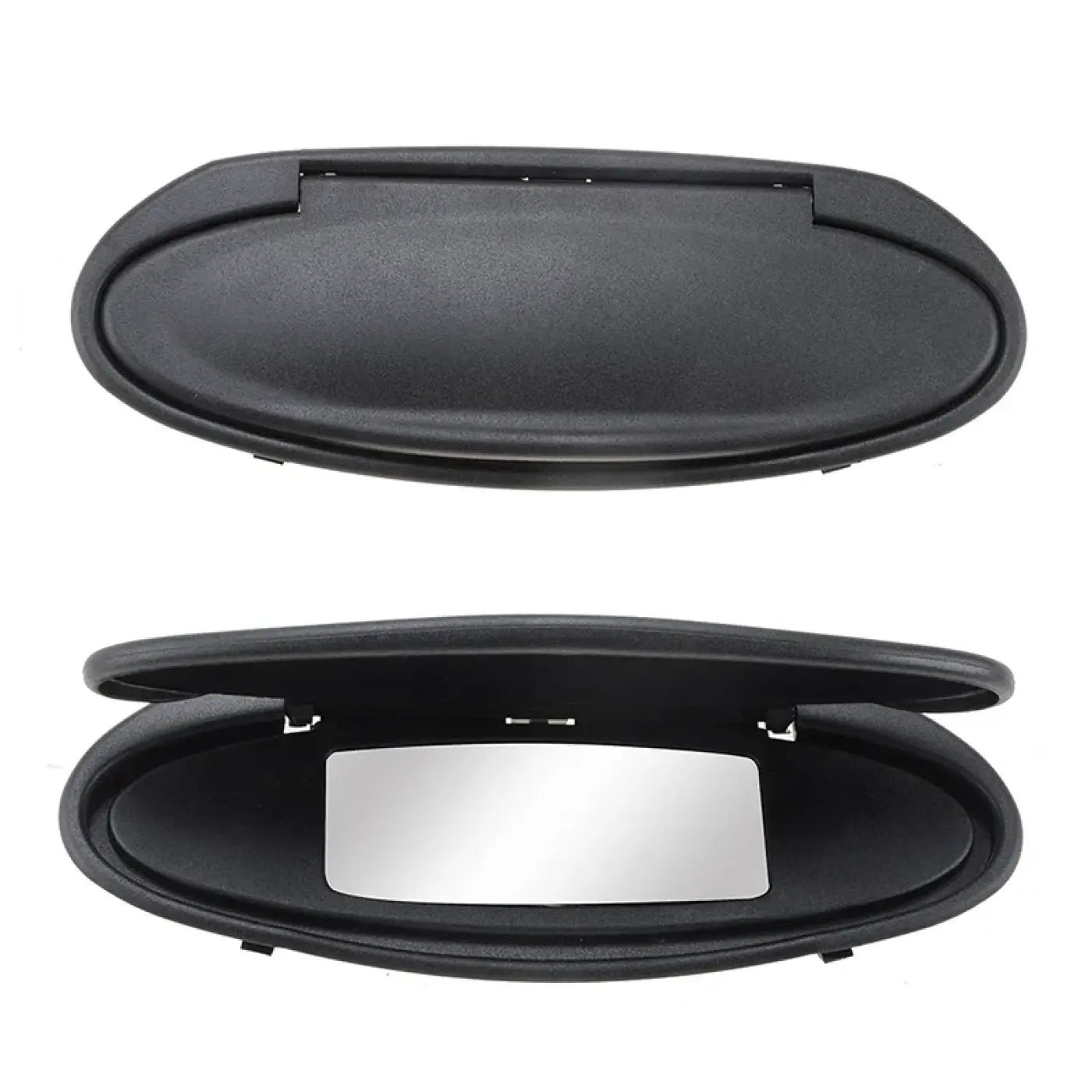 sun-visor-vanity-mirror-assembly-frame-black-for-1996-2010-porsche-996-997-911-986-987-boxster-cayman-769 Sun Visor Vanity Mirror Assembly Frame Black For 1996-2010 Porsche 996 / 997 - 911 986 / 987 Boxster Cayman - Image 1