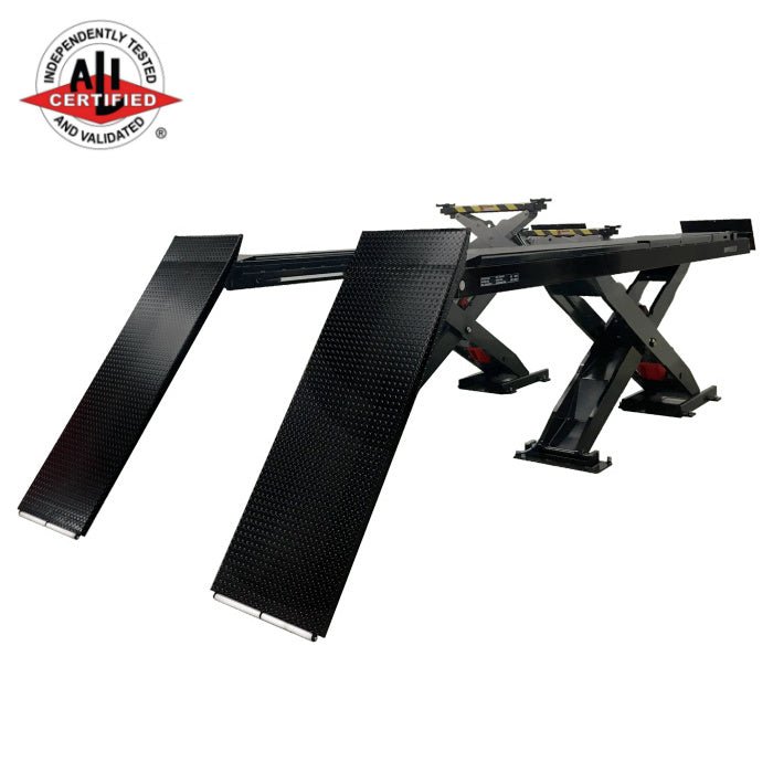 sx14-image01-ali Challenger Lifts SX14-ER Scissor Alignment Lift Surface Mount Extended - Image 1