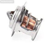 Thermostat Assembly w/ Gasket Kubota V1505 Engine B2400 B2620 KX61 KX91 19434-73 - Image 2