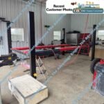 Katool 9,500lb Heavy Duty 4-Post Lift for Storage, w/ Casters SKU KT-4H950 - Image 4