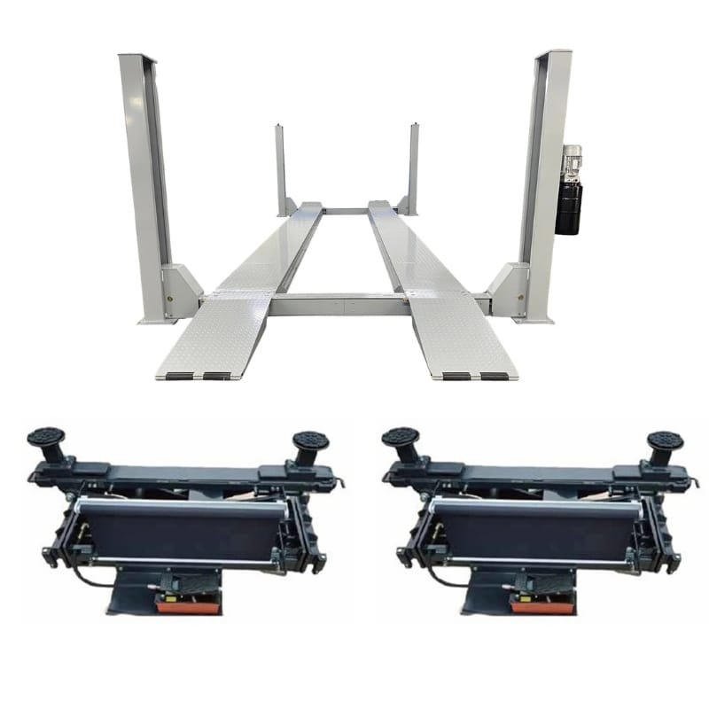 triumph-ntr-32-32-000-lb-4-post-lift-two-rj-15-rolling-jacks-combo Triumph NTR-32 32,000 lb 4 Post Lift + Two RJ-15 Rolling Jacks Combo - Image 1