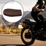 Waterproof Cafe Racer Seat Brown Flat Honda CB125S CB200 - Image 4