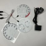 White Panel Blue Light Full Face Glow Honda Accord 1998 180KM 8000 RPM