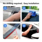 Window Deflector Weathershield Ford Ranger T9 2022-2023 Wildtrak Sport XLT XLS X - Image 6
