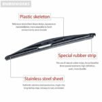 Windshield Wiper Arm Blade Set Chevrolet Trailblazer Envoy Buick Rainier - Image 5