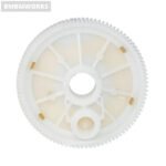 Windshield Wiper Motor Rear AP03 Magneti Marelli 2007 Volvo 01-07 XC70 V70 - Image 2
