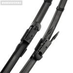 Wiper Blades Pinch Tab Arms Cadillac Escalade 2007 2008 2009 2010 2011 2012 2013 - Image 4