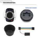 Wireless Steering Wheel Control Button Autoradio 8 Key Functions Cup Shape - Image 2