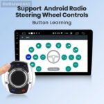 Wireless Steering Wheel Control Button Autoradio 8 Key Functions Cup Shape - Image 3