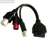 Yamaha Motorcycle 3 4 And 5 Pin OBD2 Diagnostics Adapter Cable Motorbike Connect - Image 2